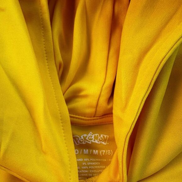 Girls Pokemon Pikachu Dress Hoodie Tutu Sz Medium (7/8) - Picture 3 of 6